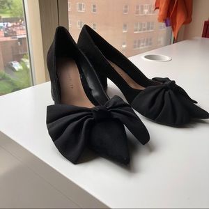 Zara Bow Kitten Heels